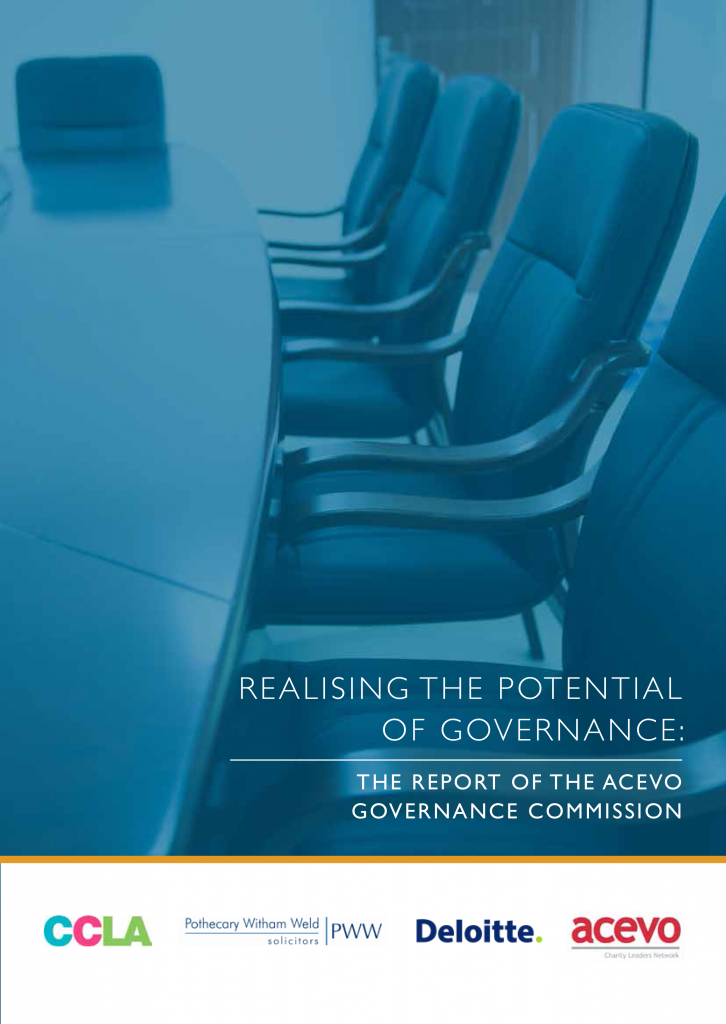 Realising the potential of governance. The report of the ACEVO governance commission.